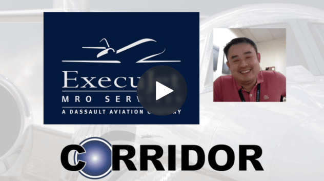 Video Blog Interview - Learn how ExecuJet MRO Services transformed into a Next Gen Service Center with CORRIDOR